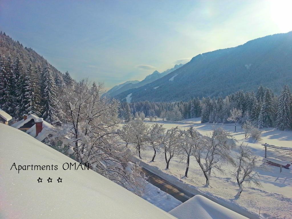 Apartments Oman Kranjska Gora Exteriér fotografie